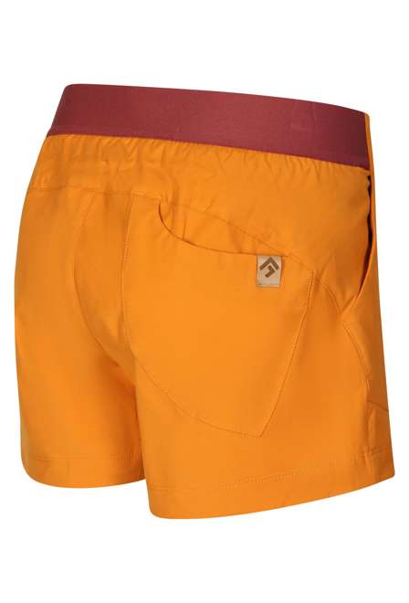 Fotogalerie Dámské šortky FROG SHORTS LADY ochre